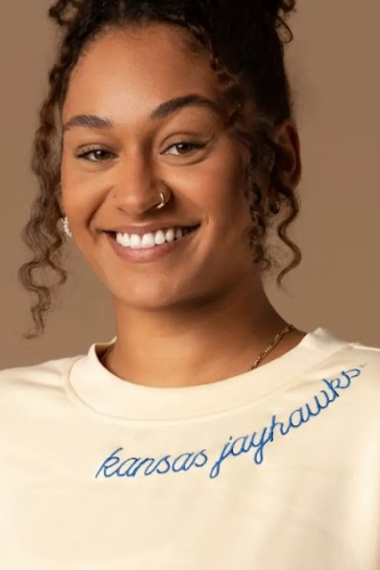 Kansas Jayhawks Embroidered Supersoft Crew