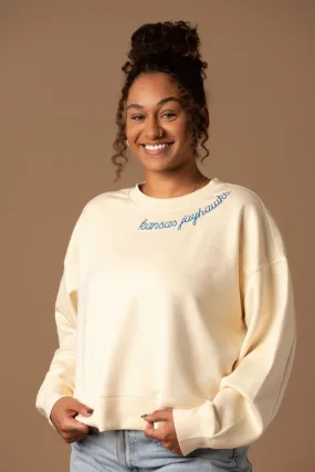 Kansas Jayhawks Embroidered Supersoft Crew