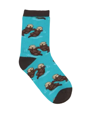 Kid's Significant Otter Graphic Socks