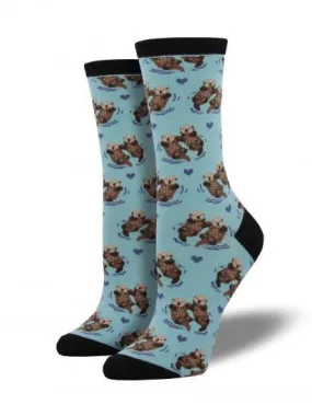Ladies Significant Otter Graphic Socks