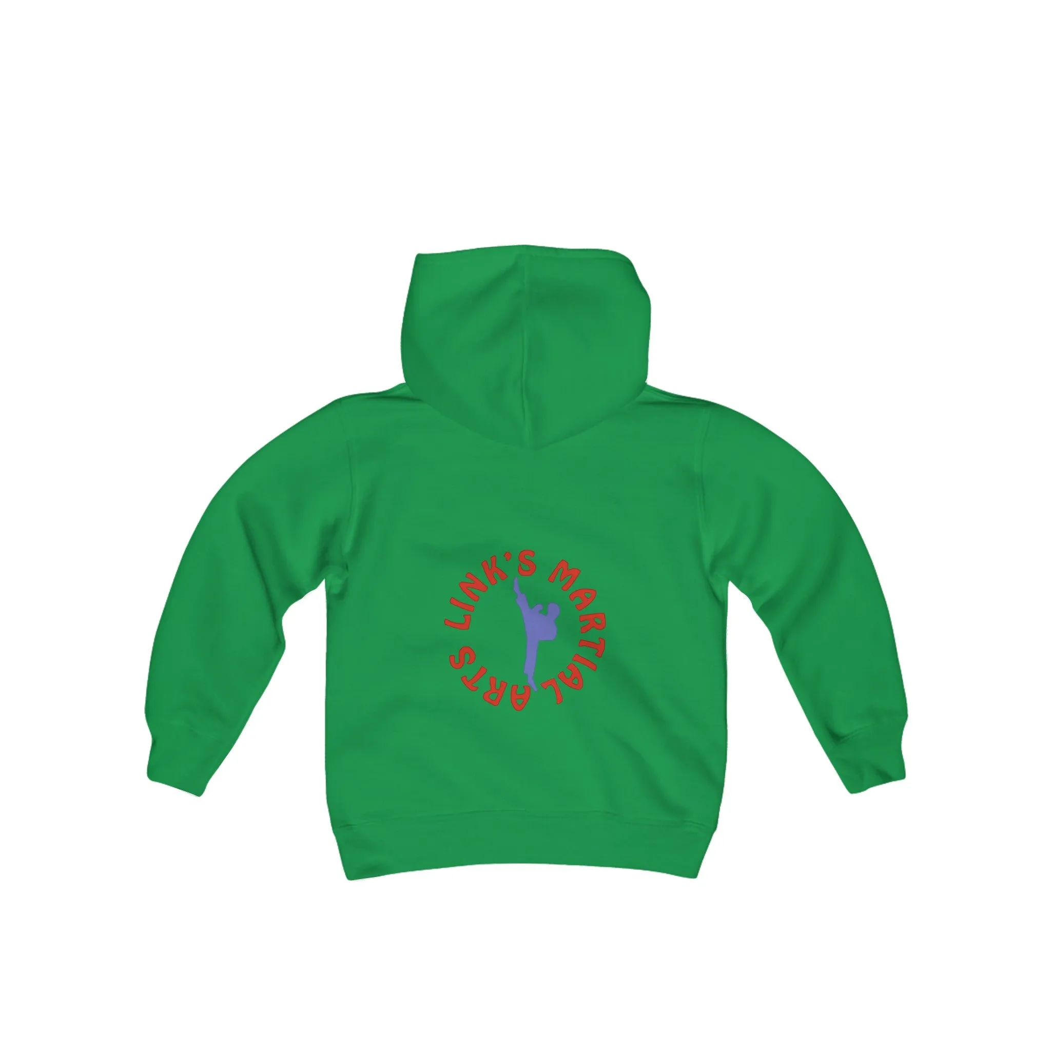 Link's Martial Arts Logo Youth Heavy Blend Hooded Sweatshirt
