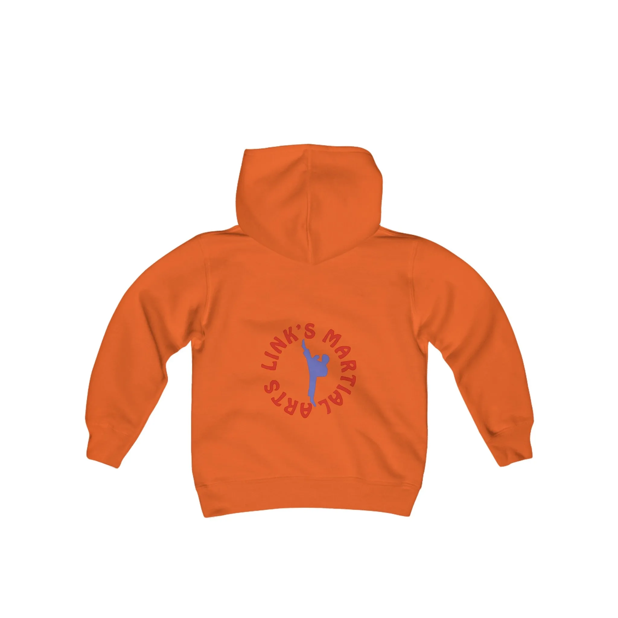 Link's Martial Arts Logo Youth Heavy Blend Hooded Sweatshirt