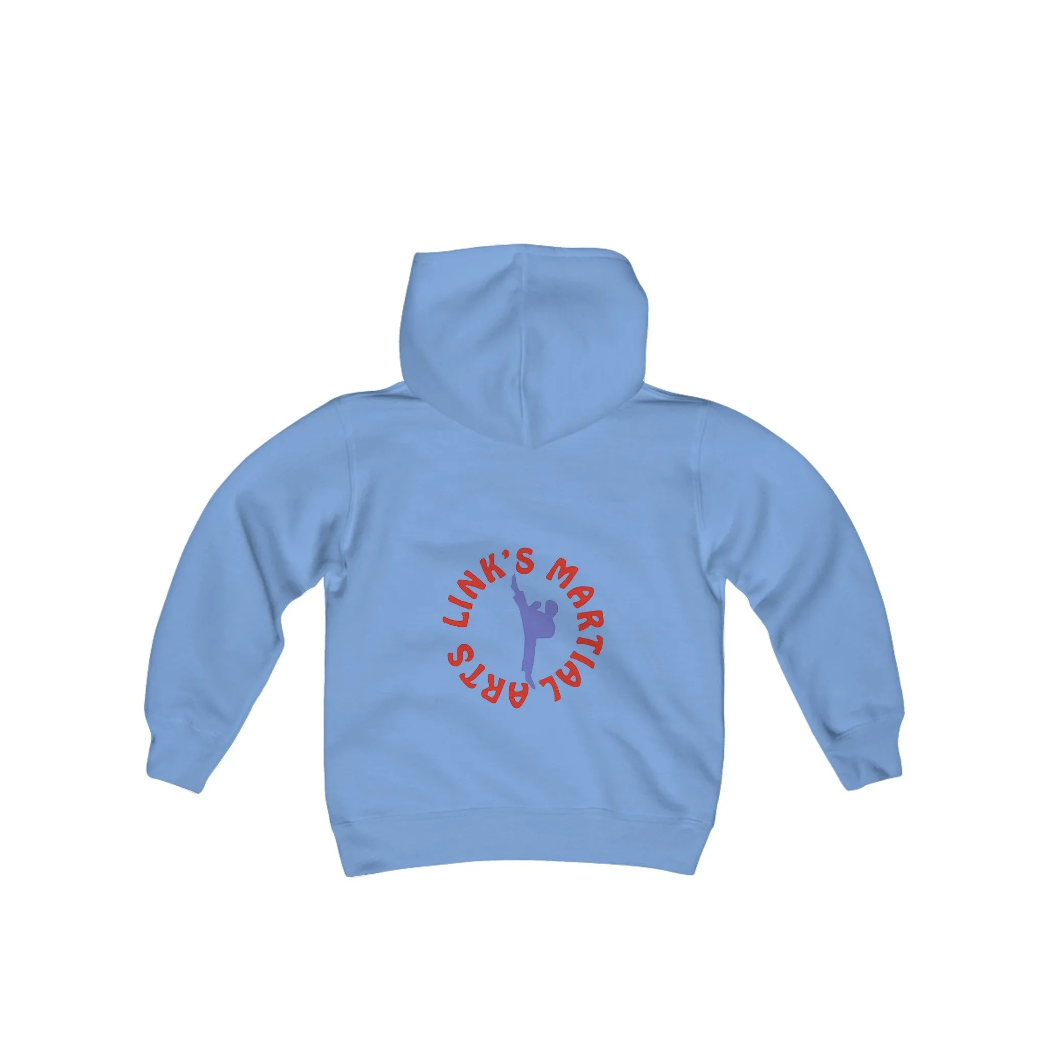 Link's Martial Arts Logo Youth Heavy Blend Hooded Sweatshirt
