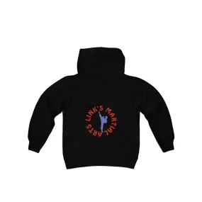Link's Martial Arts Logo Youth Heavy Blend Hooded Sweatshirt