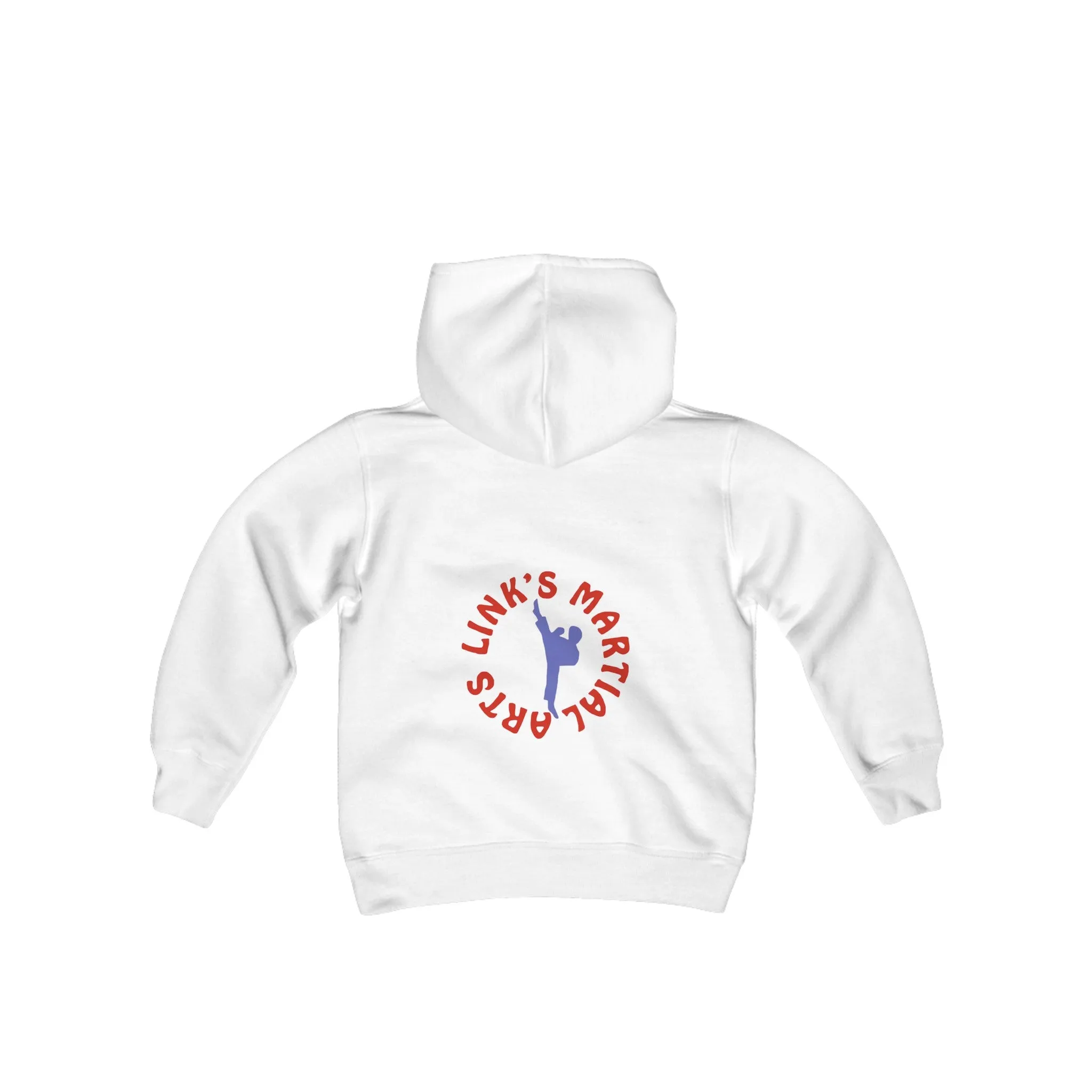 Link's Martial Arts Logo Youth Heavy Blend Hooded Sweatshirt