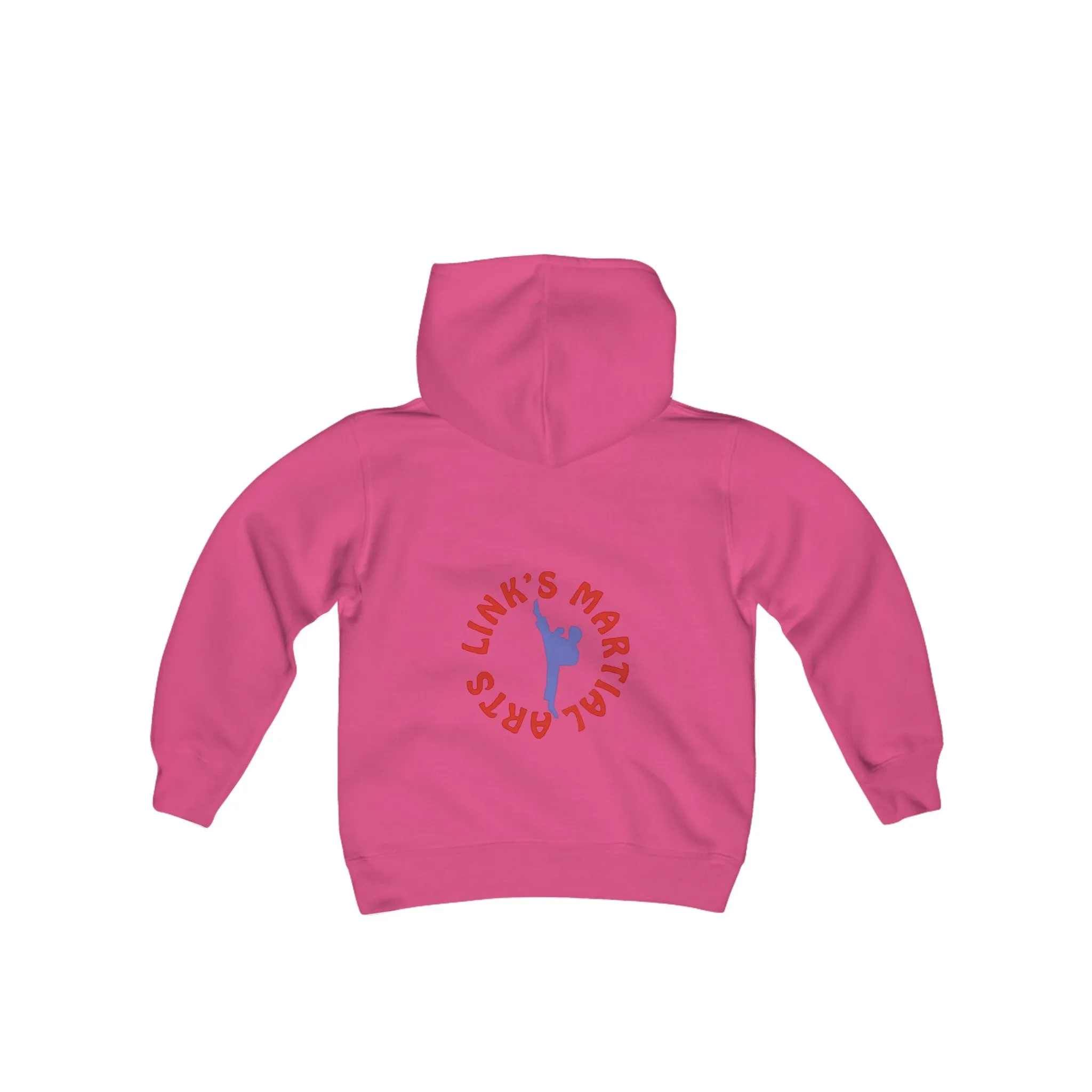 Link's Martial Arts Logo Youth Heavy Blend Hooded Sweatshirt