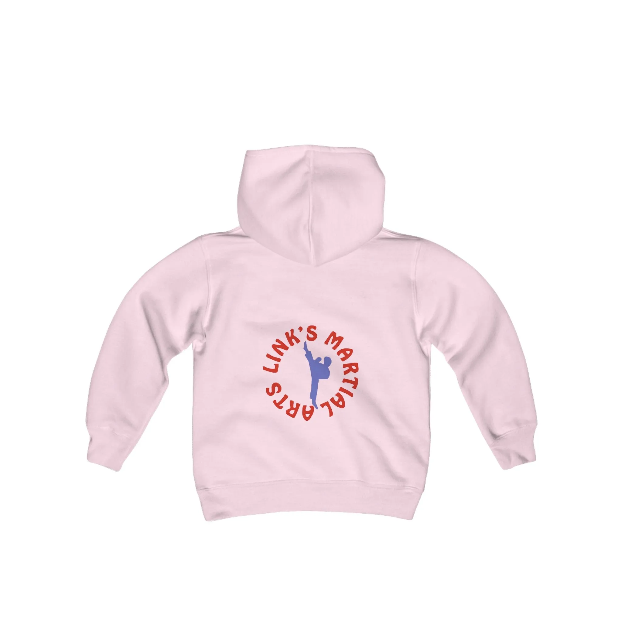 Link's Martial Arts Logo Youth Heavy Blend Hooded Sweatshirt