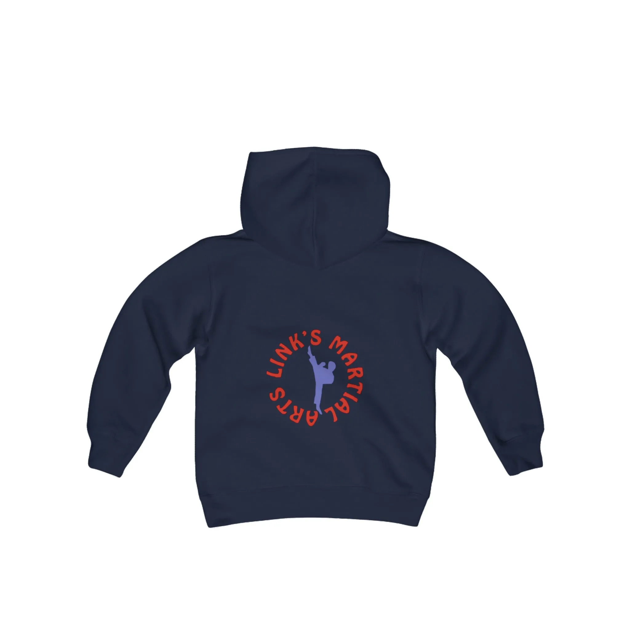 Link's Martial Arts Logo Youth Heavy Blend Hooded Sweatshirt