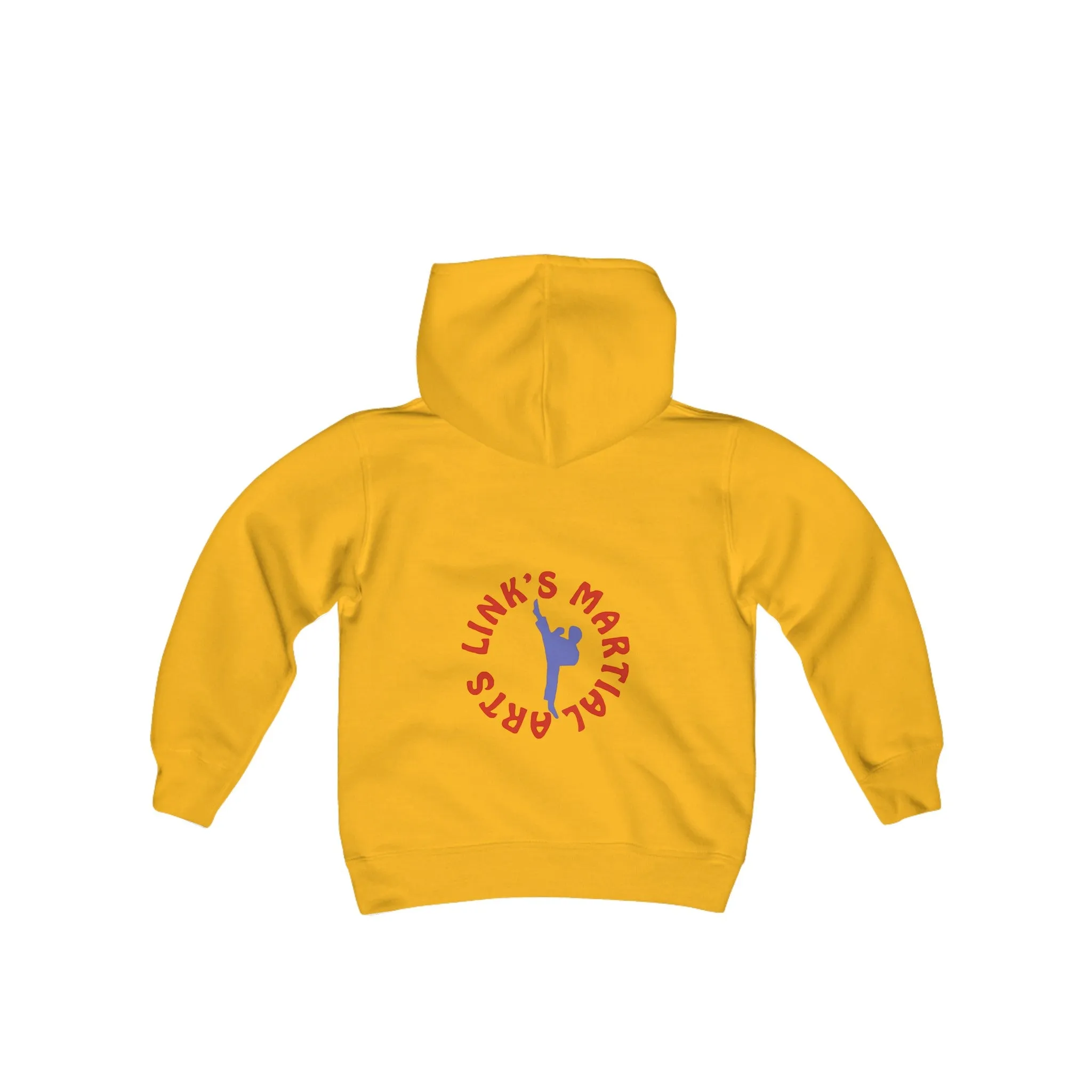 Link's Martial Arts Logo Youth Heavy Blend Hooded Sweatshirt