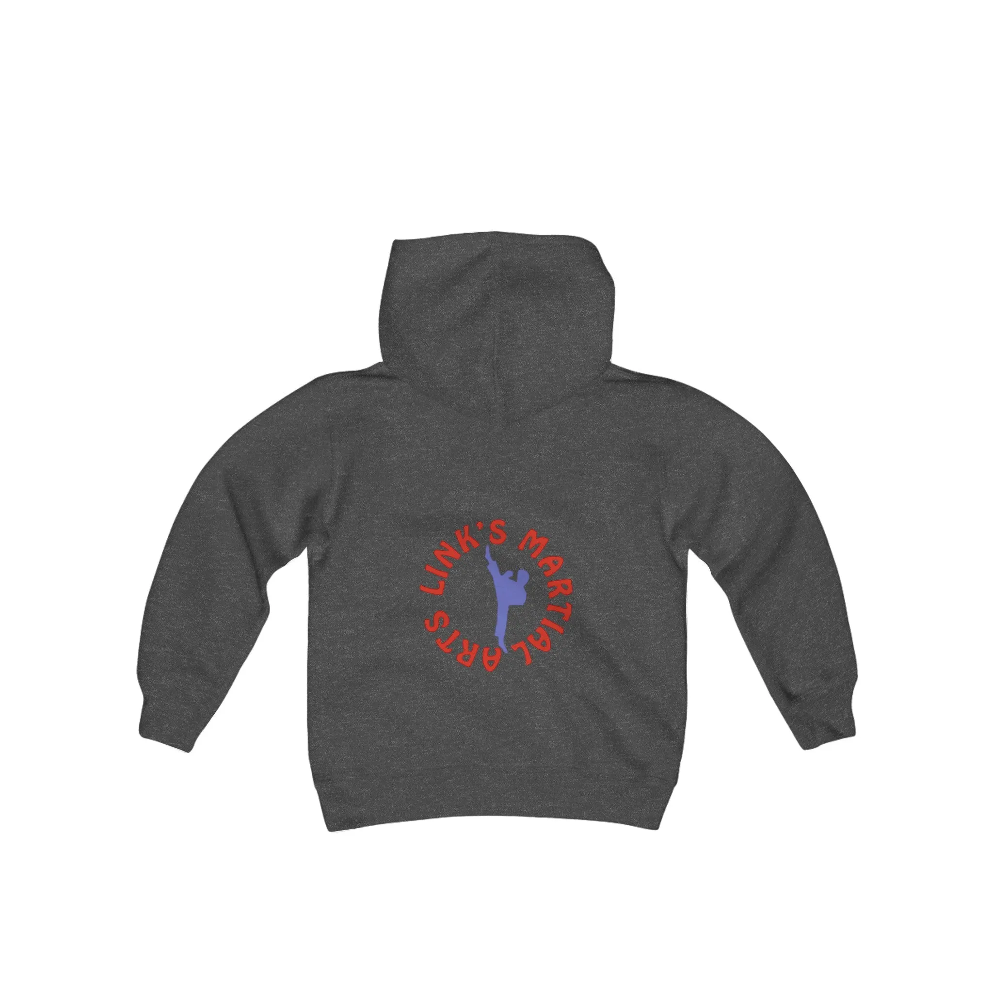 Link's Martial Arts Logo Youth Heavy Blend Hooded Sweatshirt