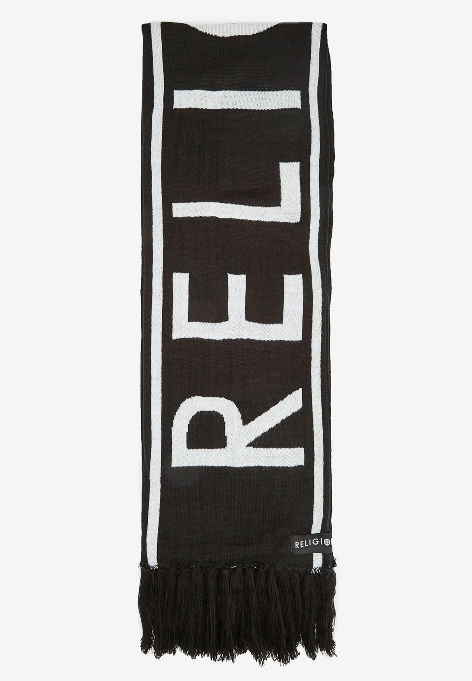 MIYAN KNIT SCARF WITH TASSLES