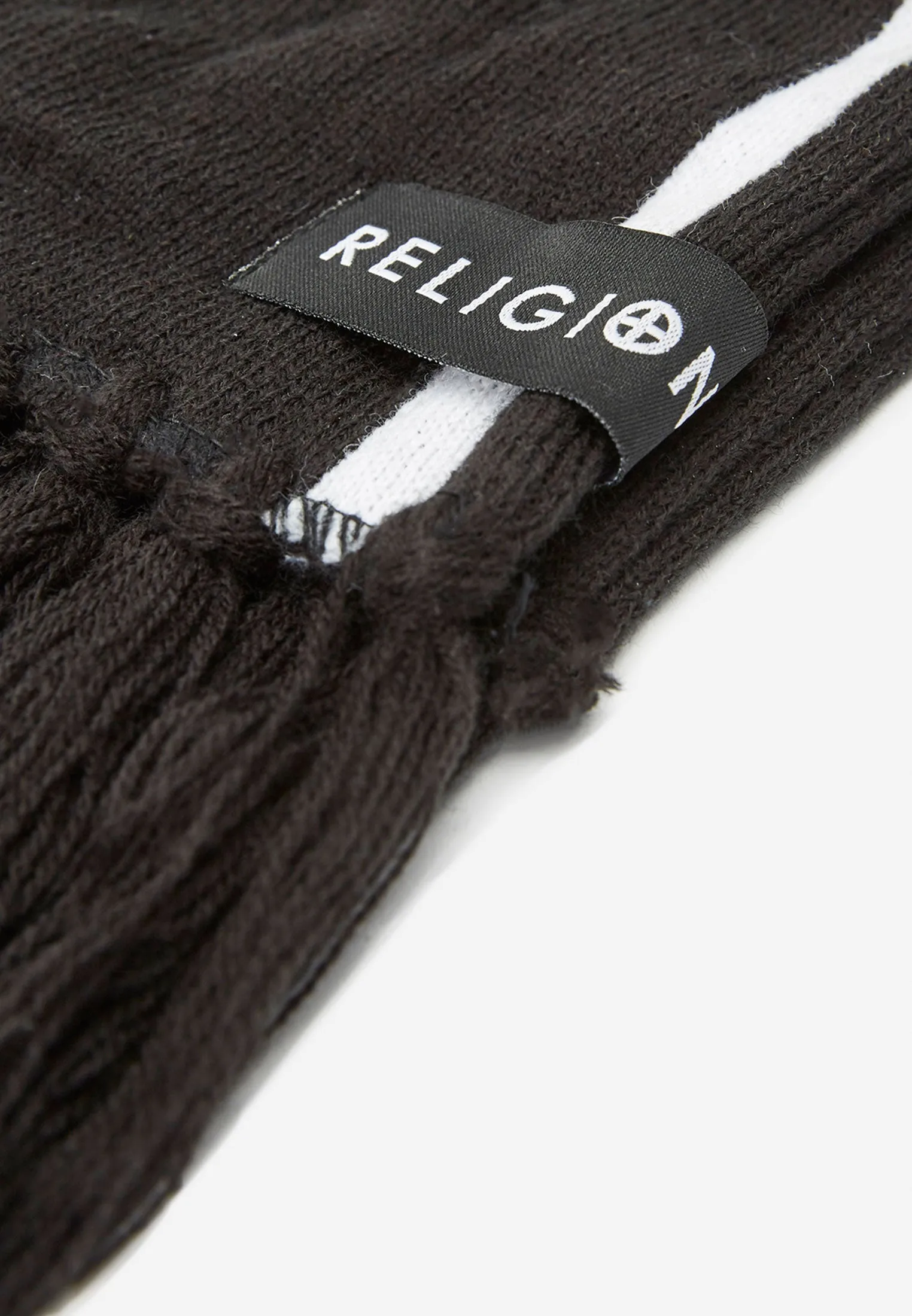 MIYAN KNIT SCARF WITH TASSLES