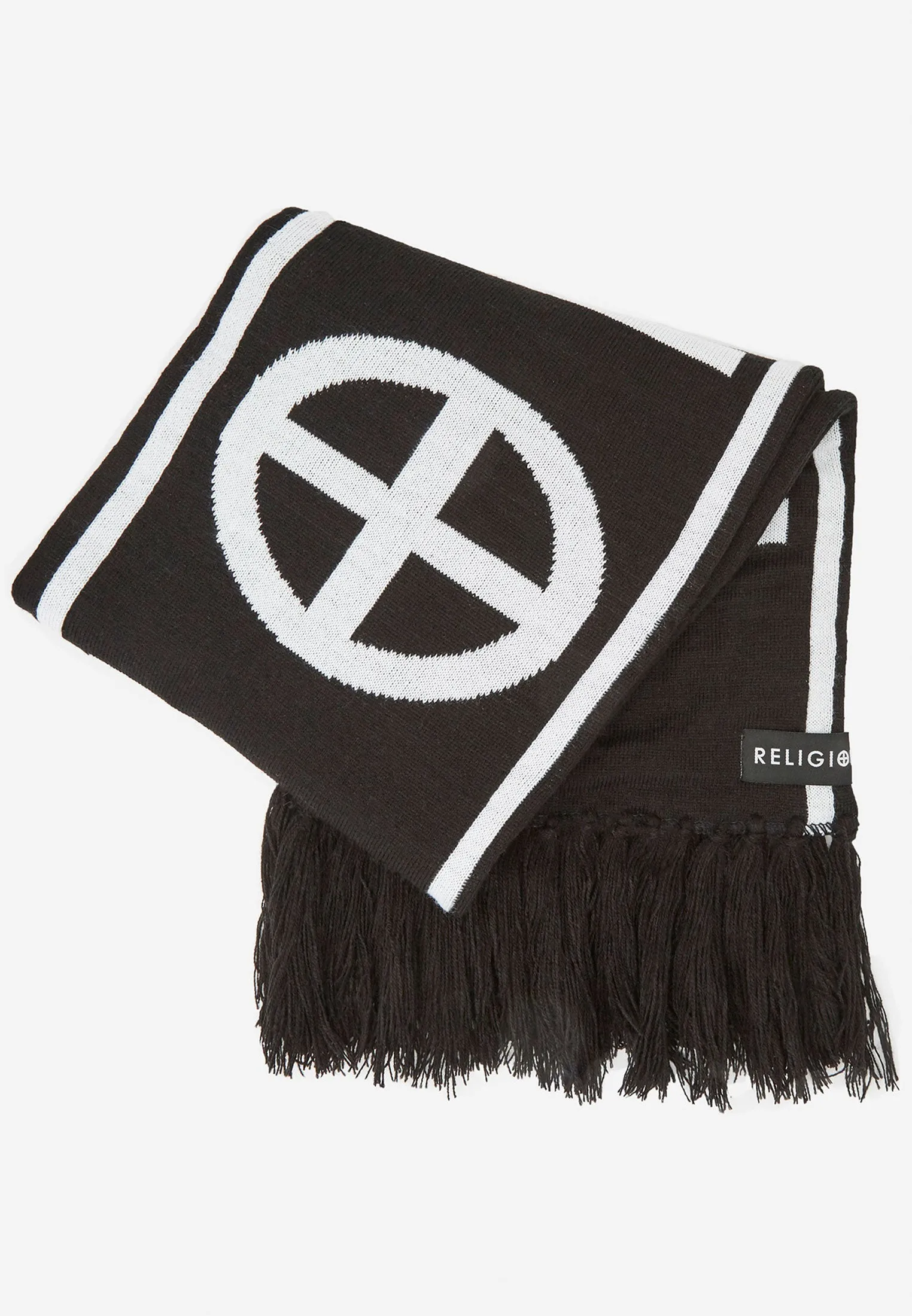 MIYAN KNIT SCARF WITH TASSLES