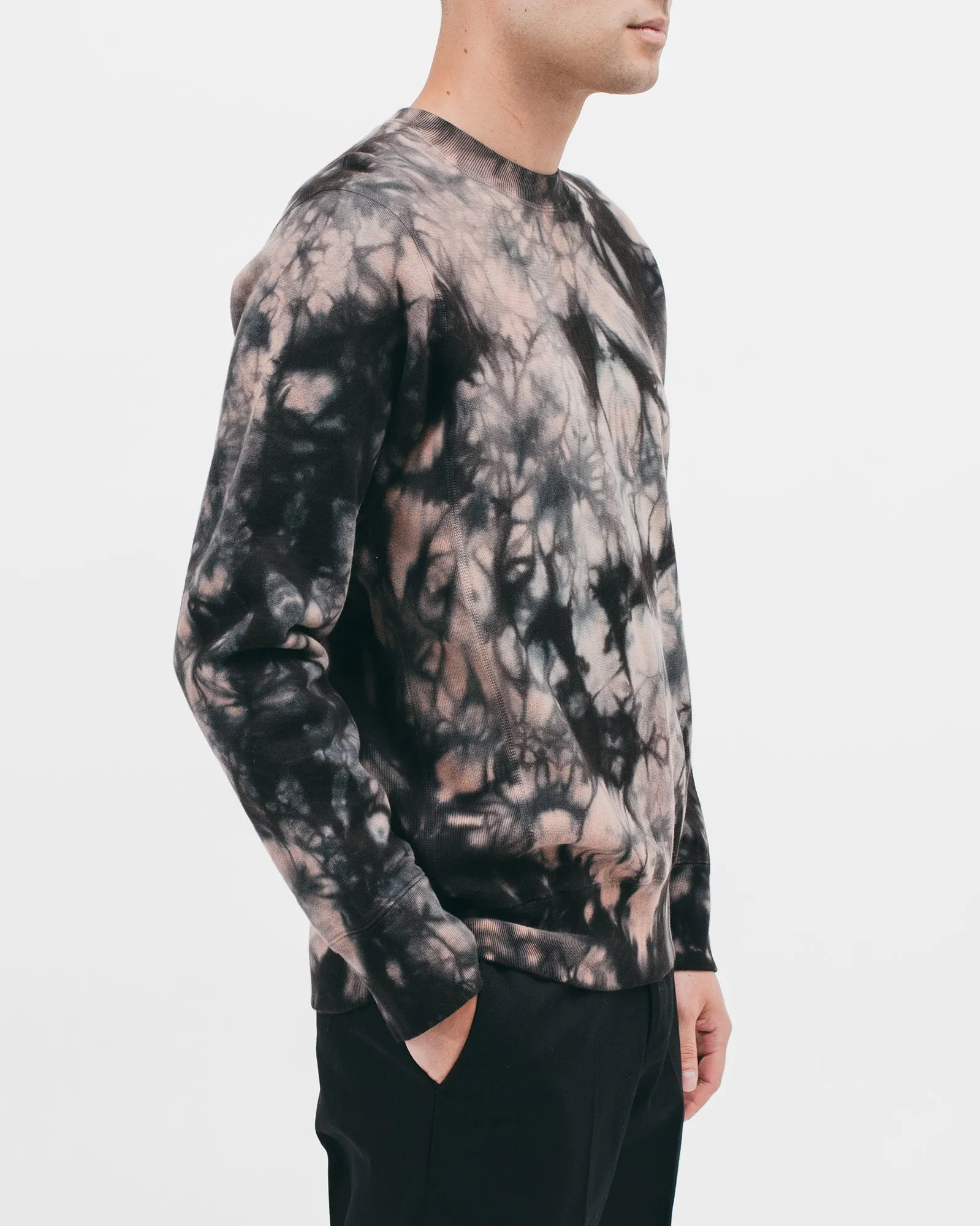 Natural Dyed Crew Fleece - Clay Dye