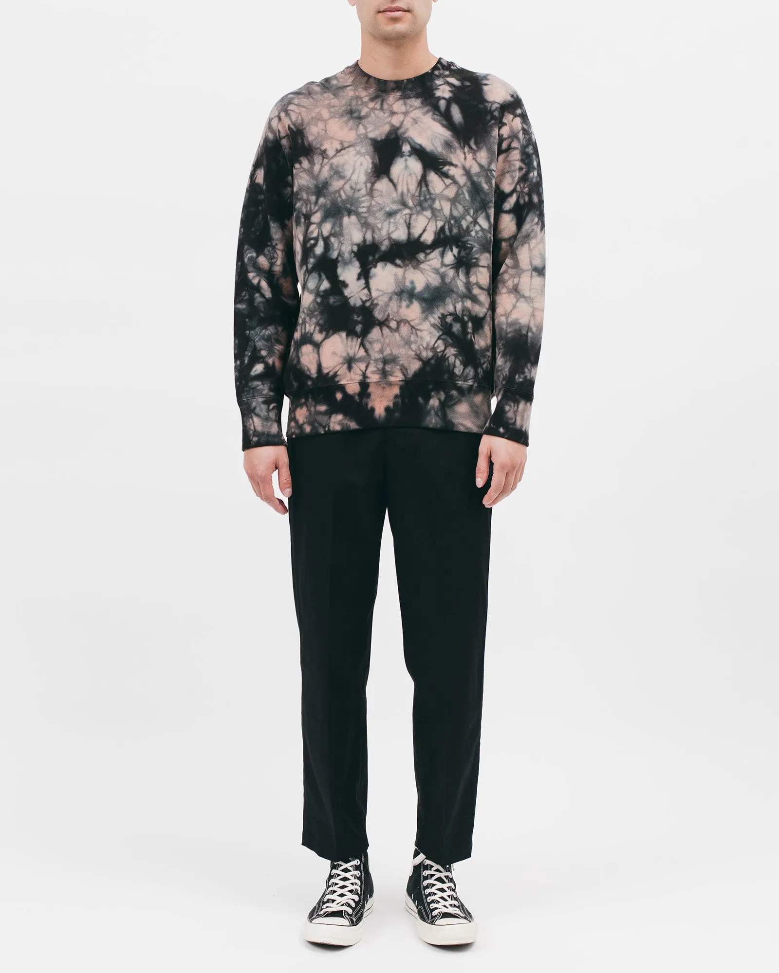 Natural Dyed Crew Fleece - Clay Dye