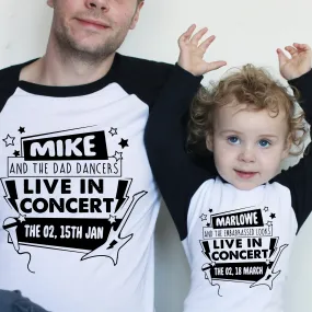 Personalised Daddy and me Concert Set