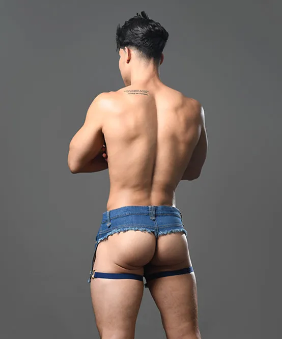 Queer Castro Capsule Stretch Exposed Shorts