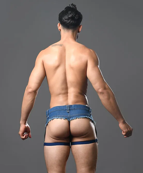Queer Castro Capsule Stretch Exposed Shorts