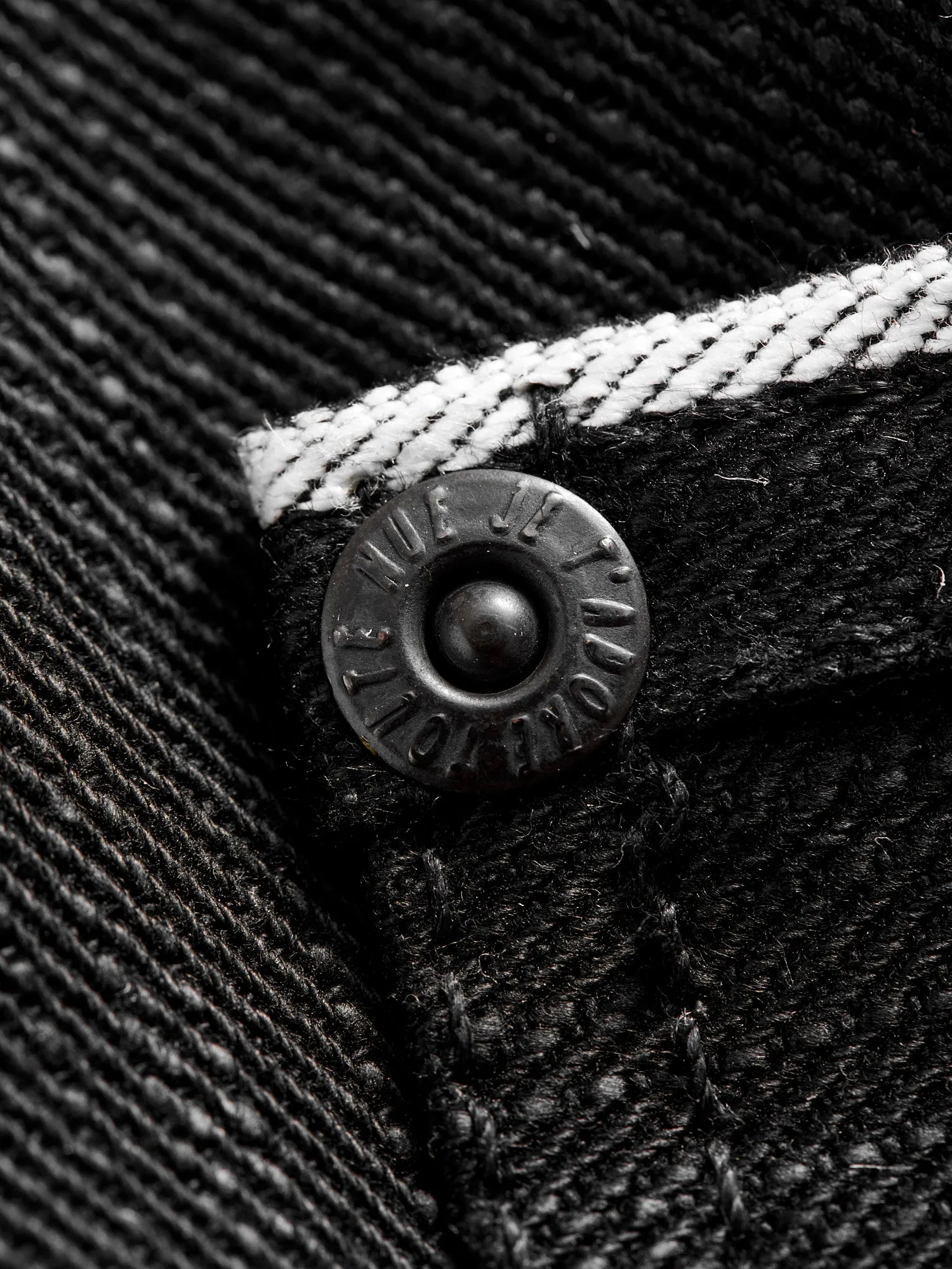 "Anniversary Left Hand Twill - Double Black Edition" 13.75oz Selvedge Denim - True Guy Fit