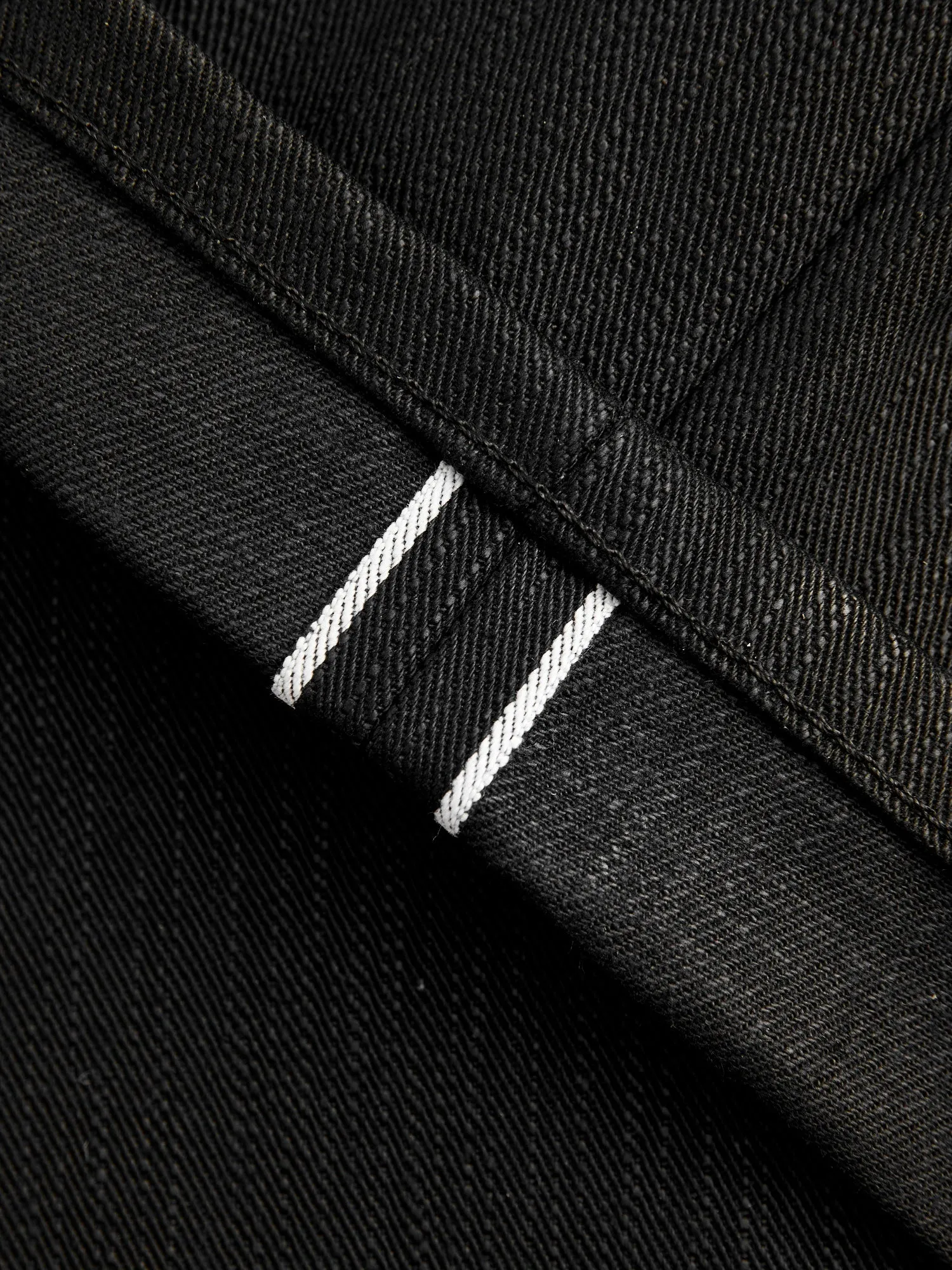 "Anniversary Left Hand Twill - Double Black Edition" 13.75oz Selvedge Denim - True Guy Fit
