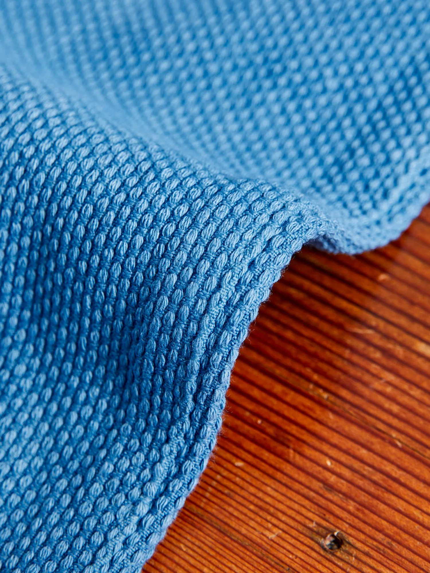 "Awa-Ai" Asagi Indigo Sashiko Pants - Regular Tapered Fit