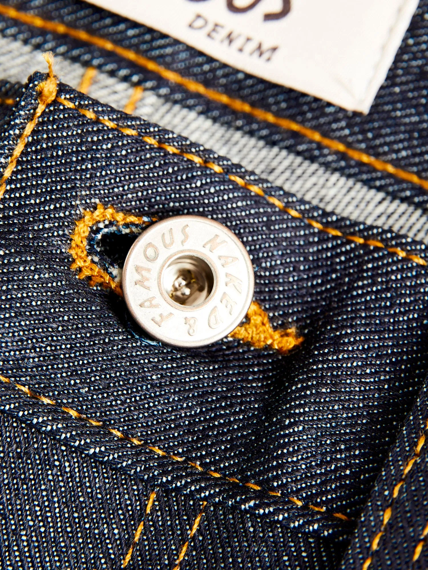 "Left Hand Twill" 13.75oz Selvedge Denim - Easy Guy Fit
