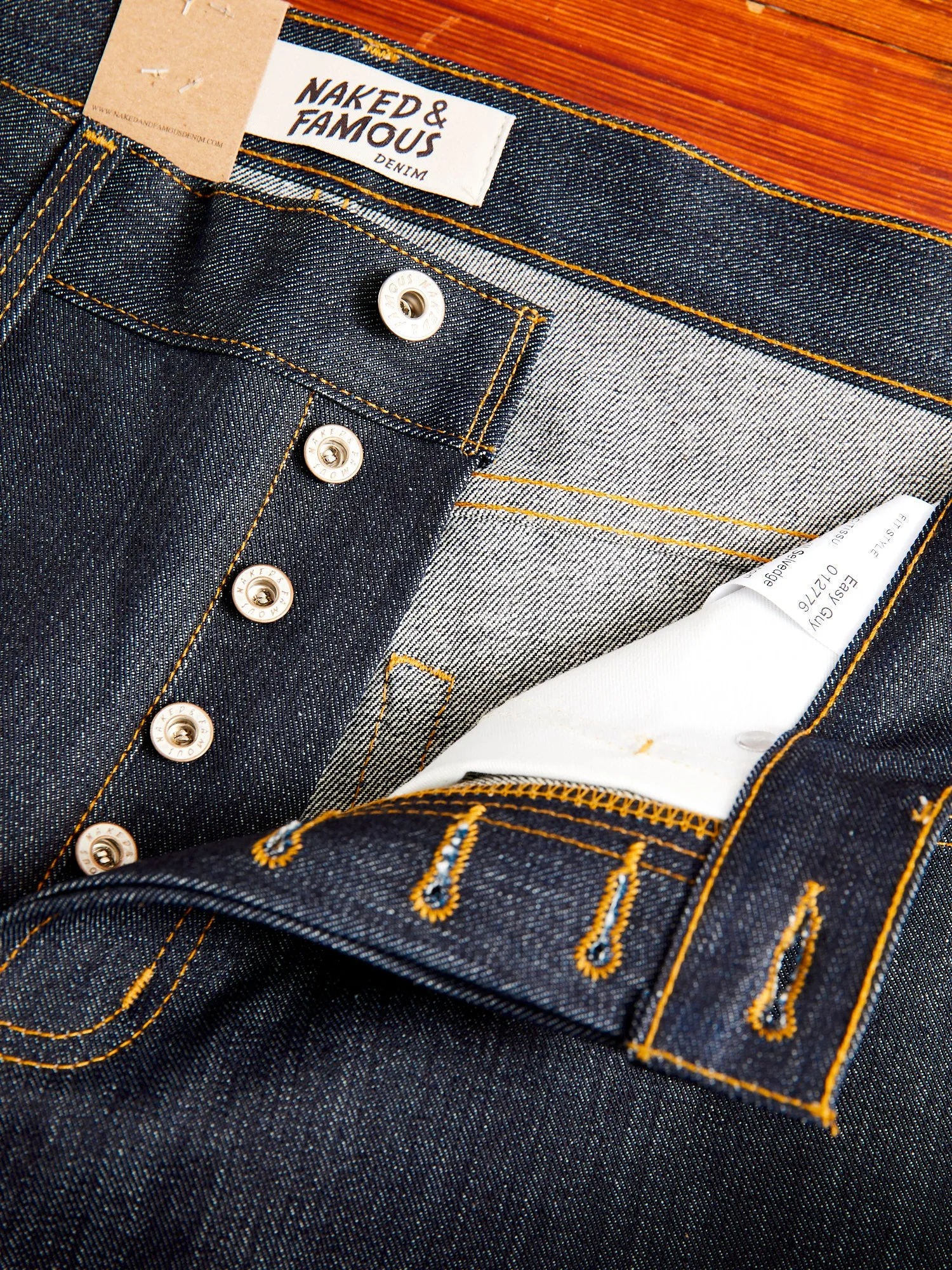 "Left Hand Twill" 13.75oz Selvedge Denim - Easy Guy Fit