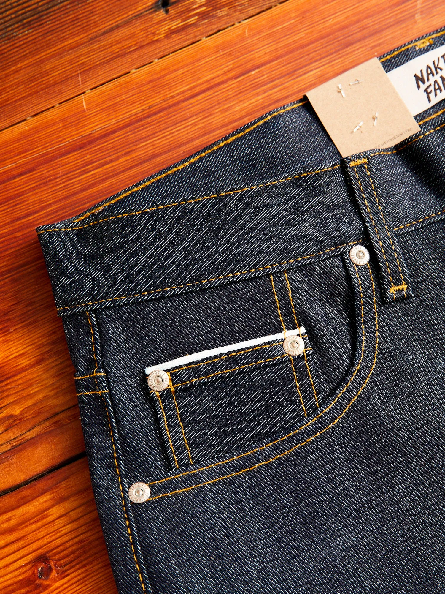 "Left Hand Twill" 13.75oz Selvedge Denim - Easy Guy Fit