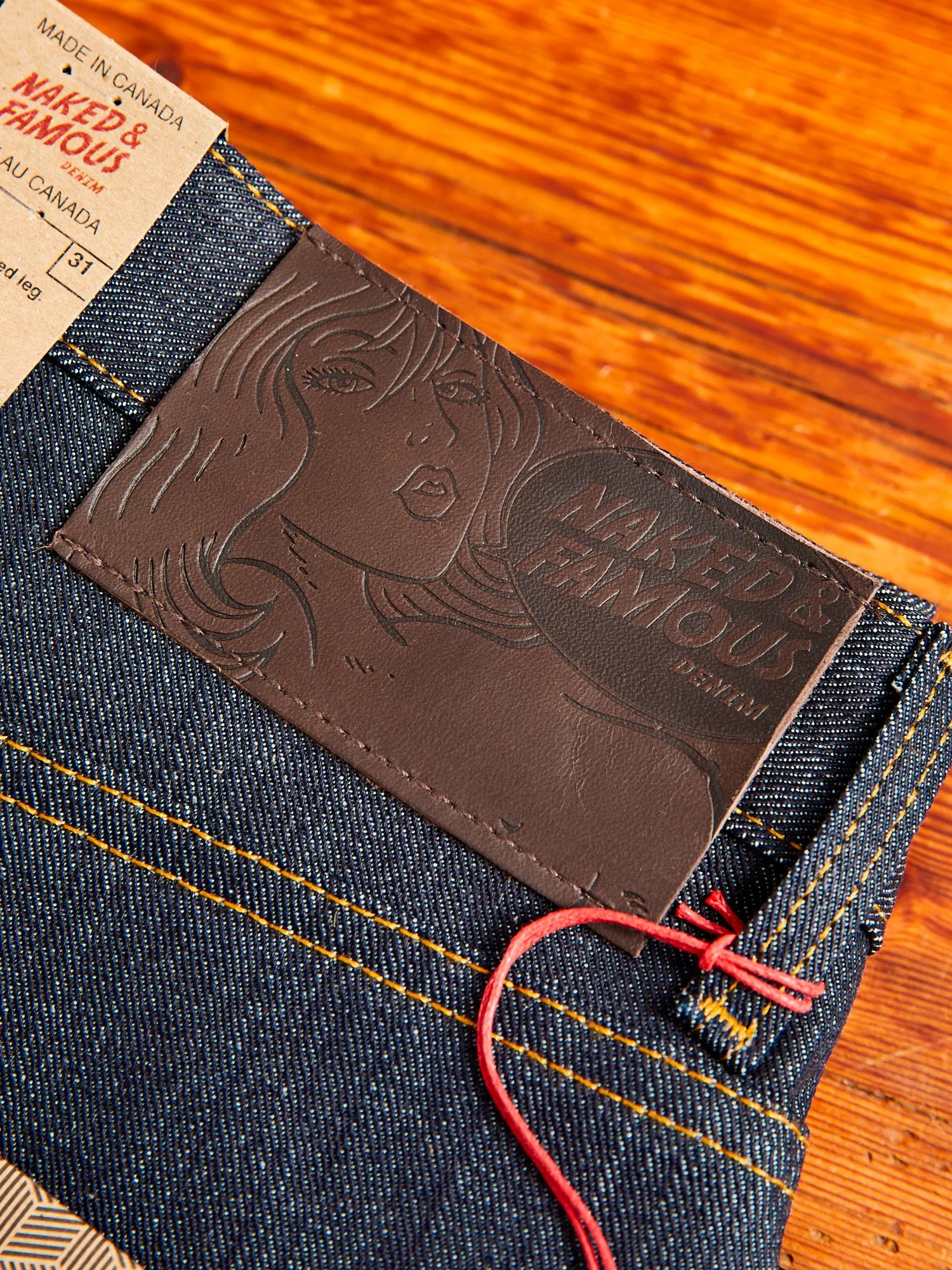 "Left Hand Twill" 13.75oz Selvedge Denim - Easy Guy Fit