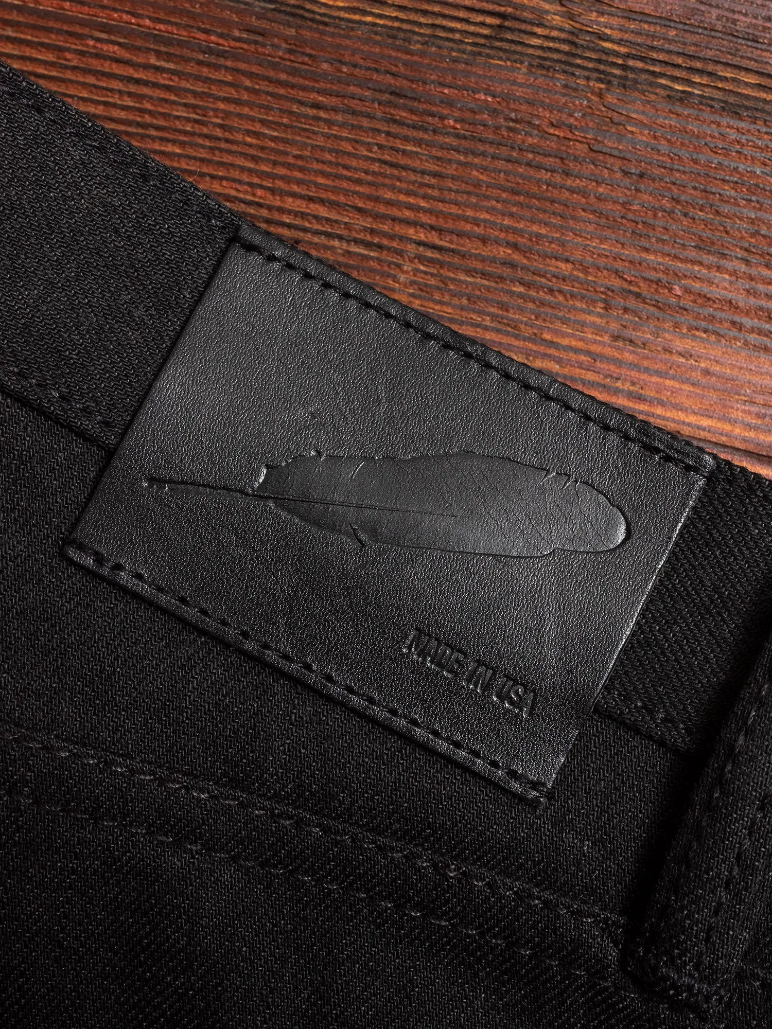 "Stealth Stanton" 15oz Selvedge in Black