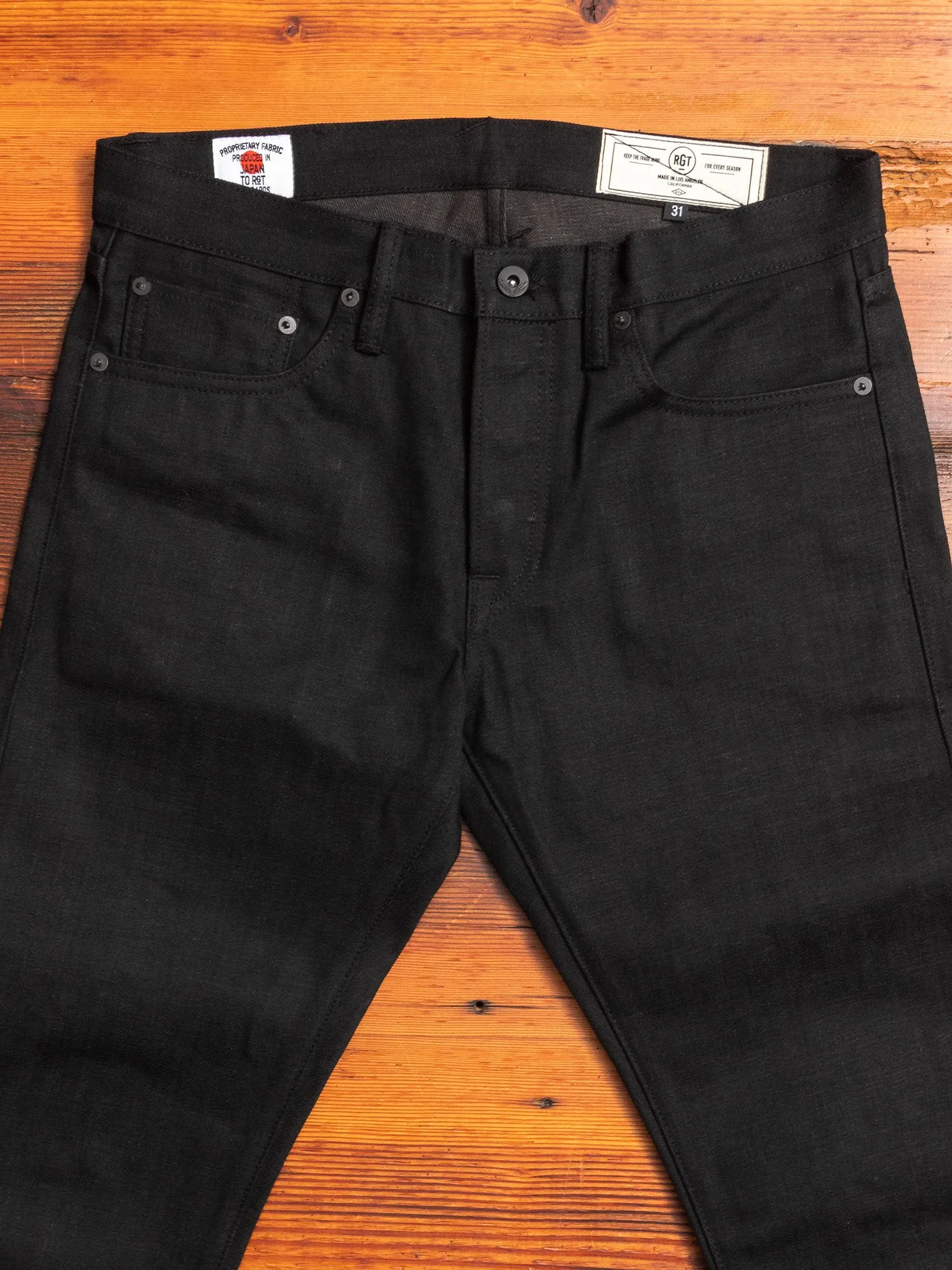 "Stealth Stanton" 15oz Selvedge in Black