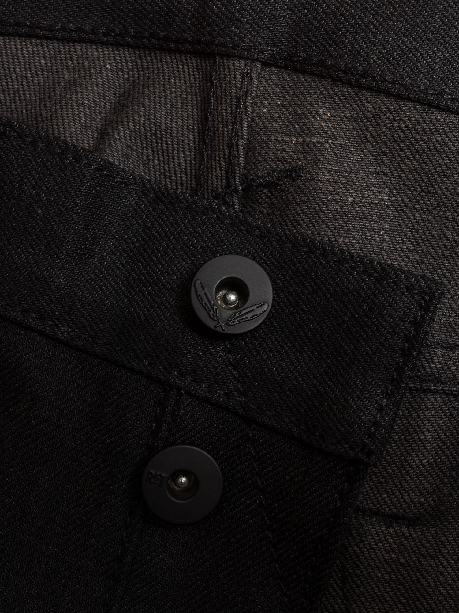 "Stealth Stanton" 15oz Selvedge in Black