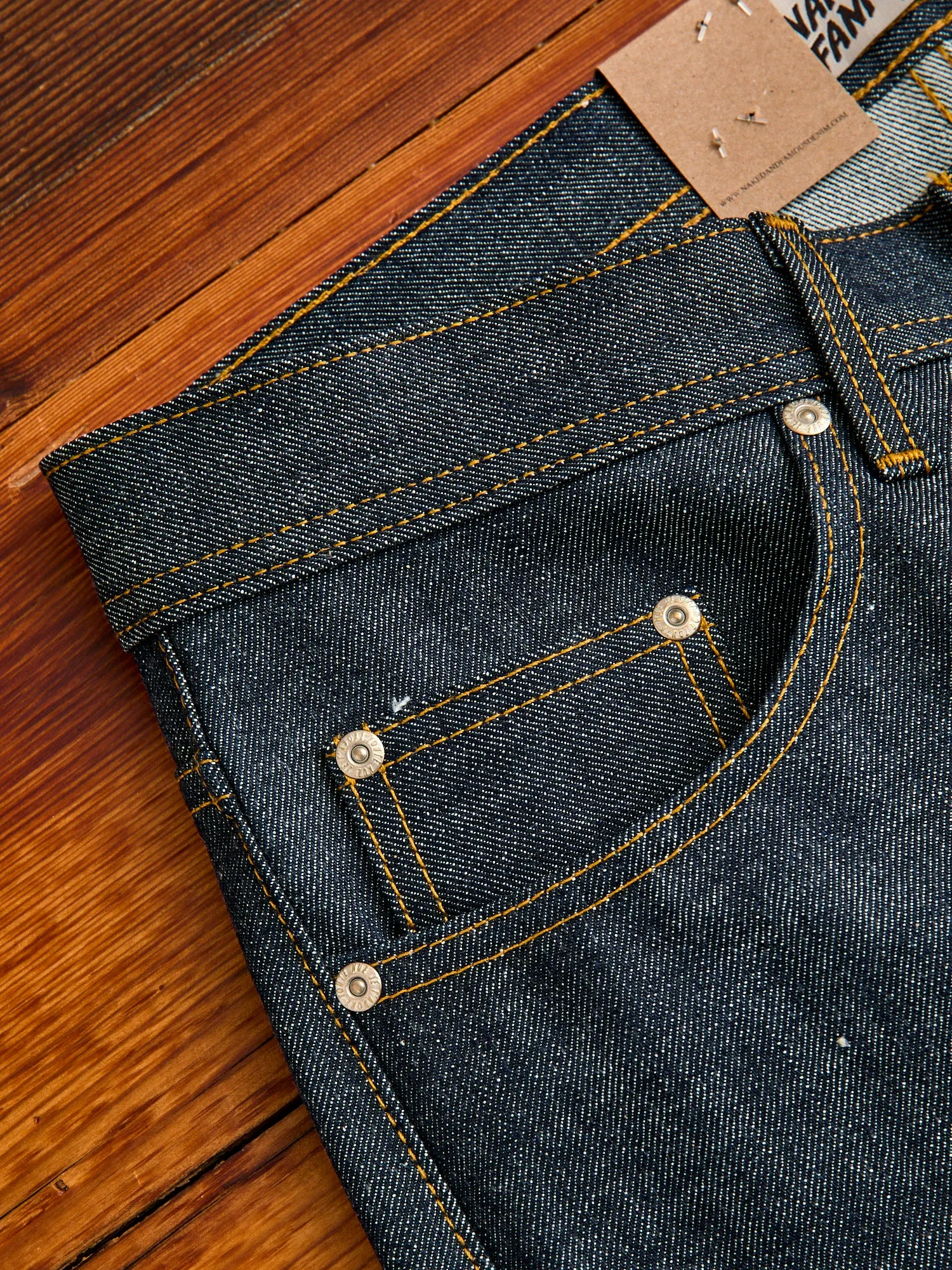 "Tried & True Selvedge" 12.5oz Selvedge Denim - Weird Guy Fit