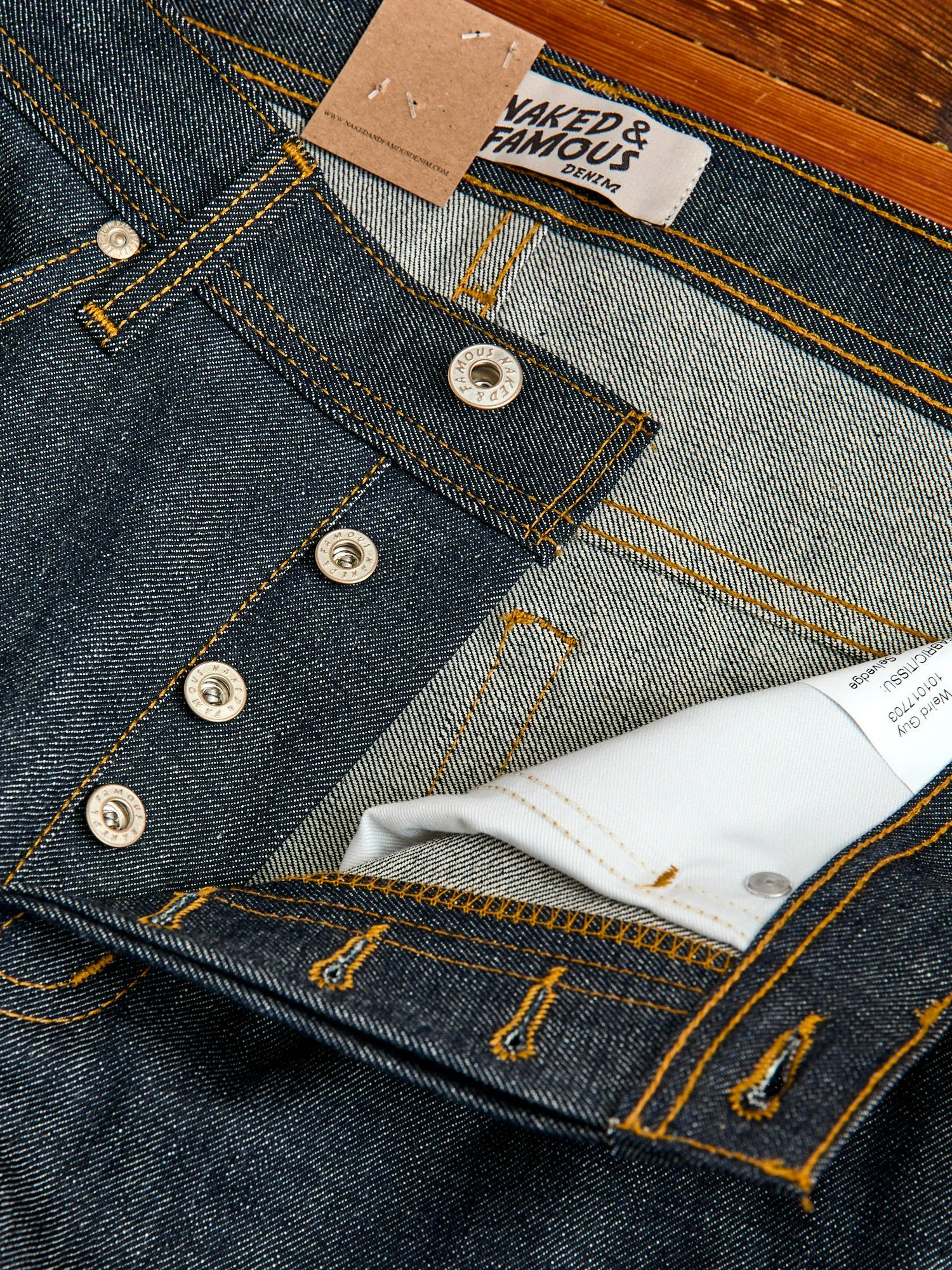 "Tried & True Selvedge" 12.5oz Selvedge Denim - Weird Guy Fit