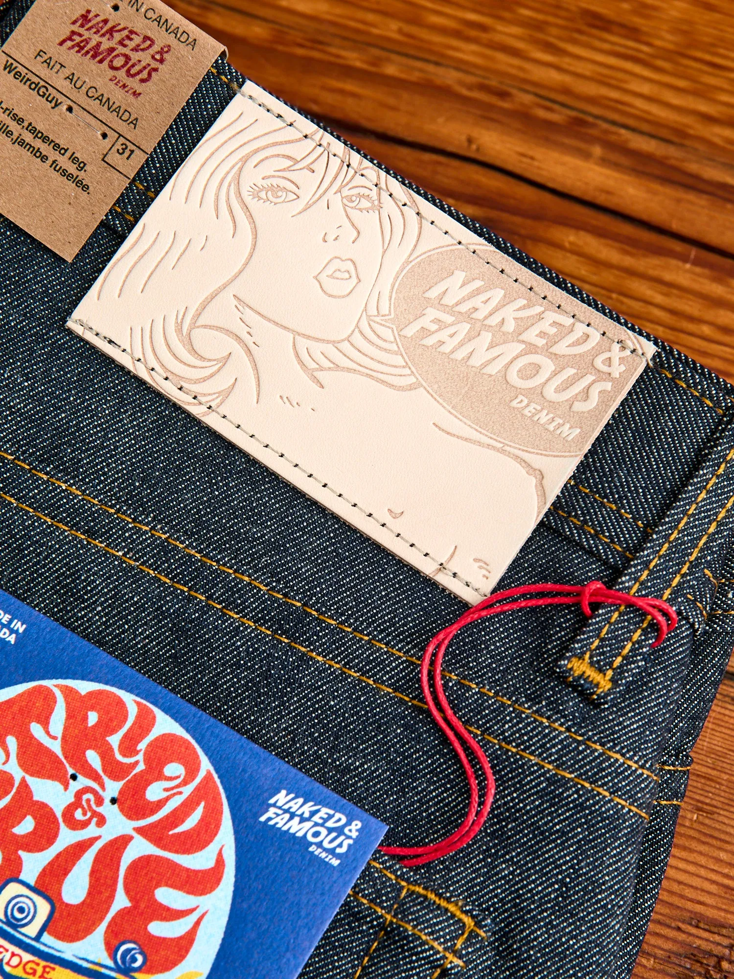 "Tried & True Selvedge" 12.5oz Selvedge Denim - Weird Guy Fit