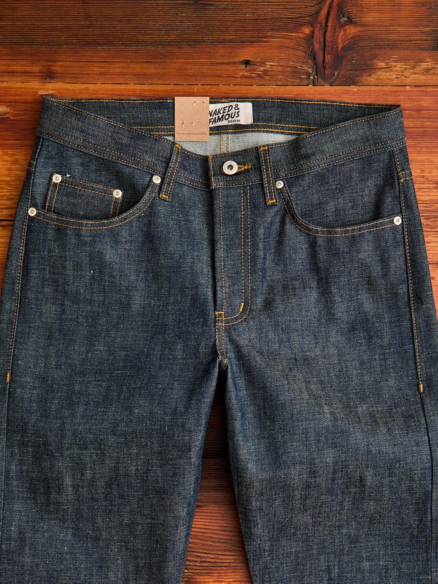 "Tried & True Selvedge" 12.5oz Selvedge Denim - Weird Guy Fit