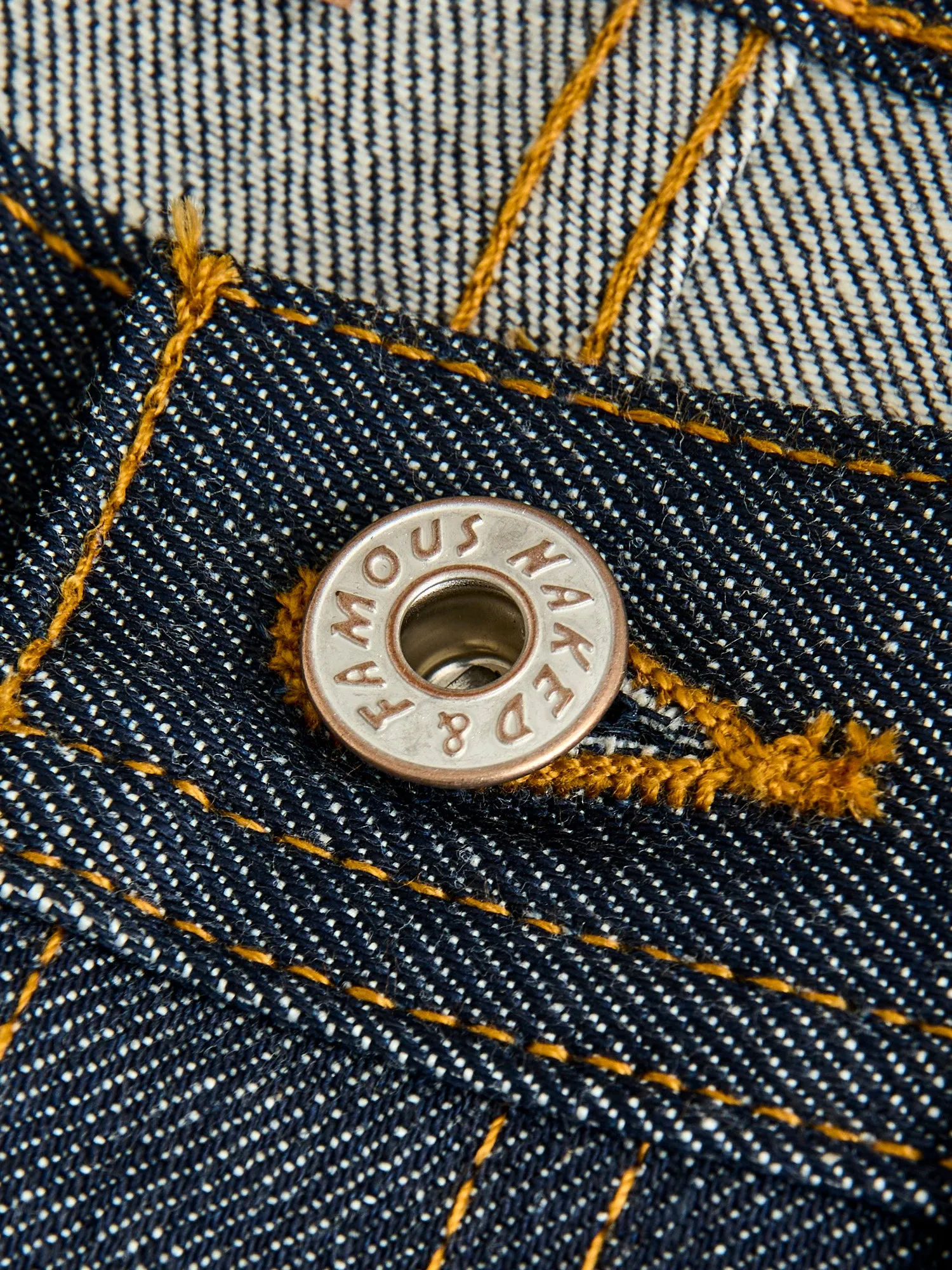"Tried & True Selvedge" 12.5oz Selvedge Denim - Weird Guy Fit