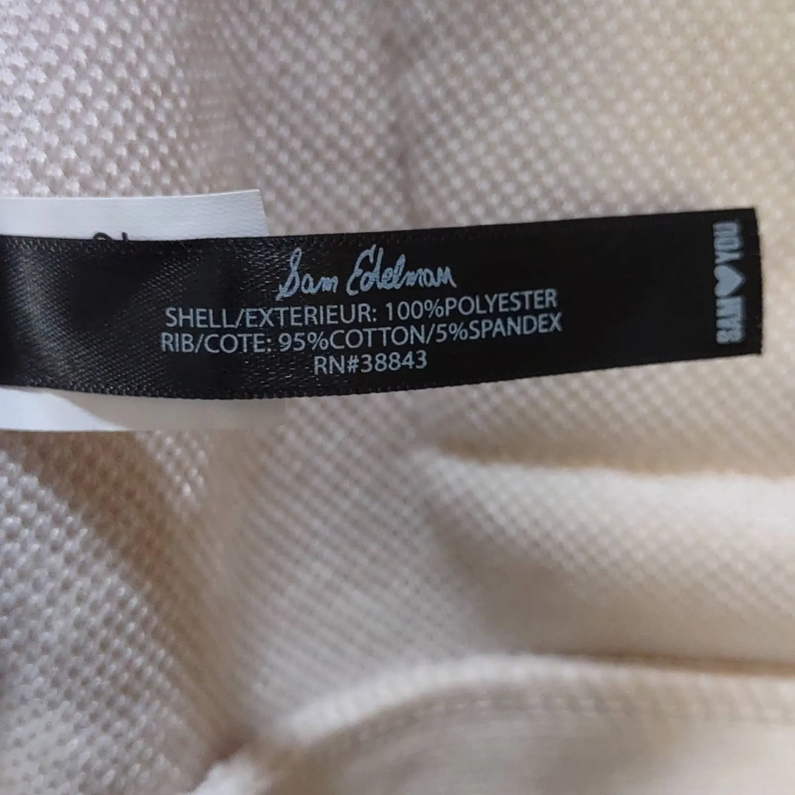 Sam Edelman Popcorn Faux Shearling Jacket Ivory Medium