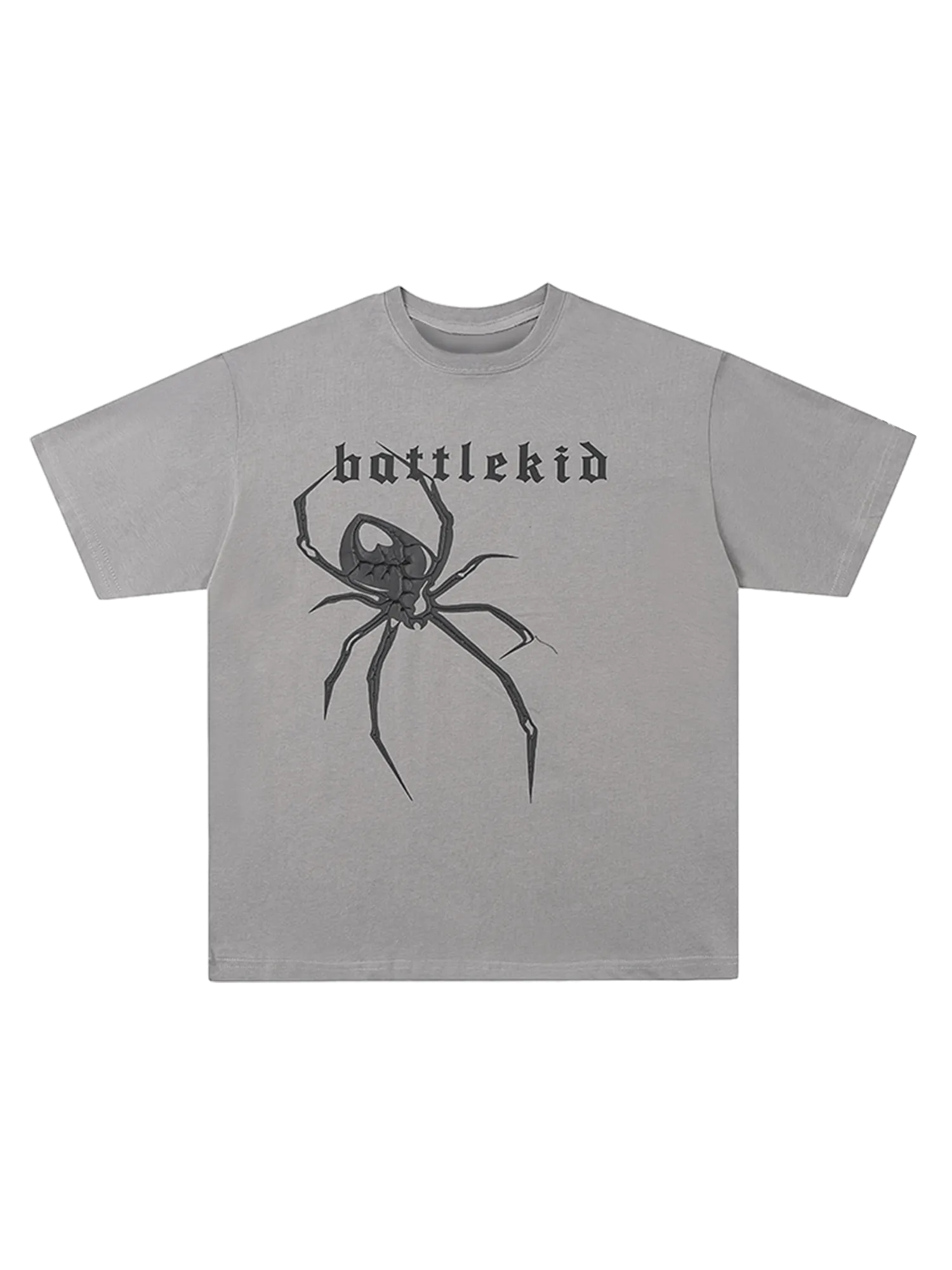 Thesupermade Spider Print Street Rap T-Shirt