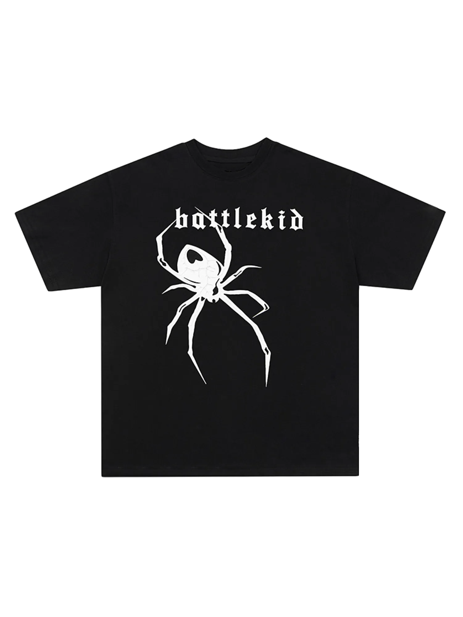 Thesupermade Spider Print Street Rap T-Shirt