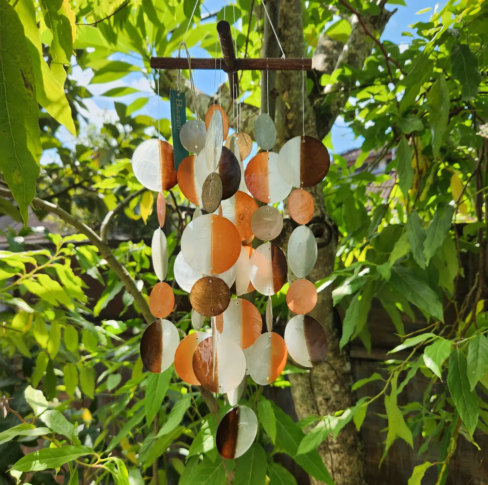 Two-Tone Cross Chime - Warm