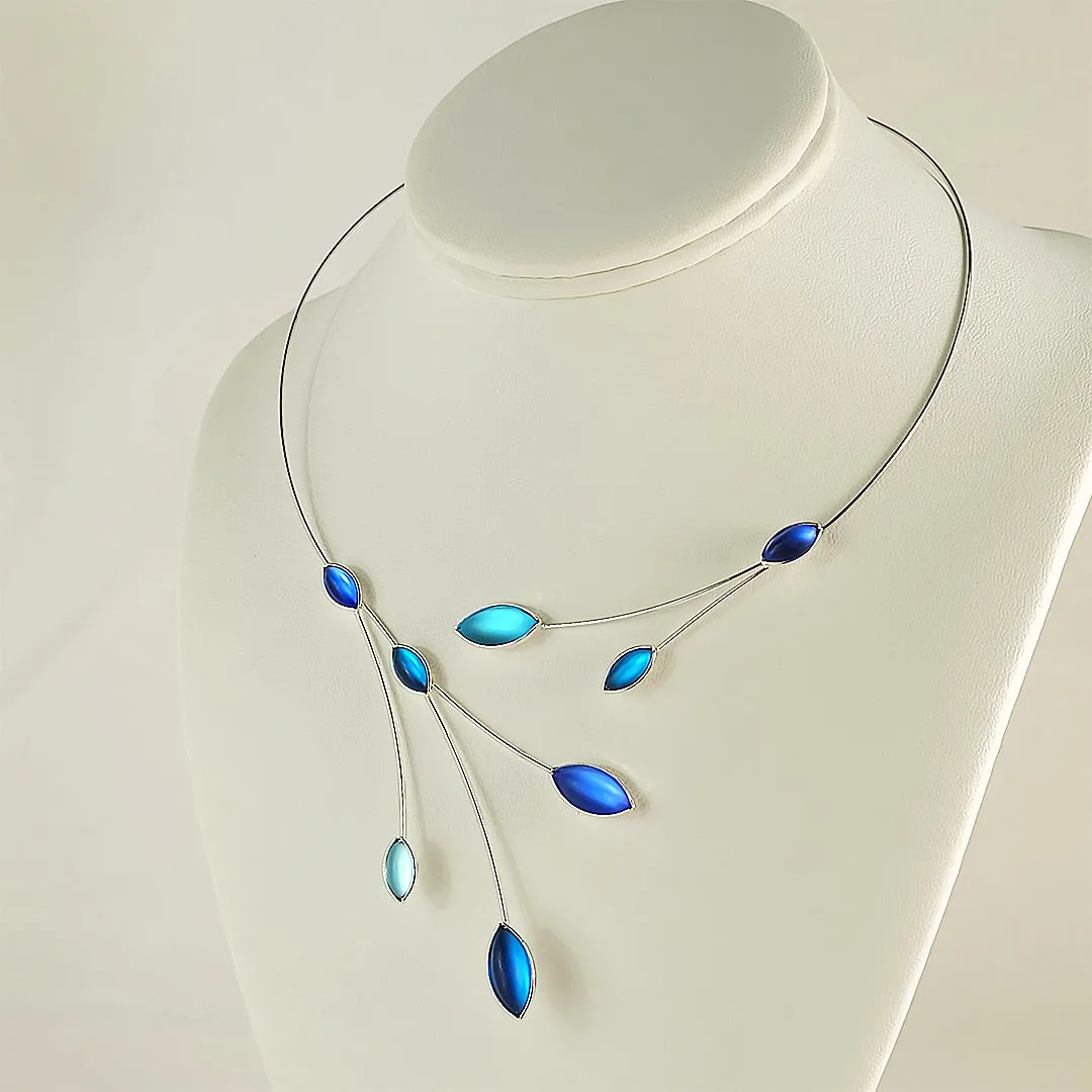 Unique Handmade Czech and German Glass Beads Necklace