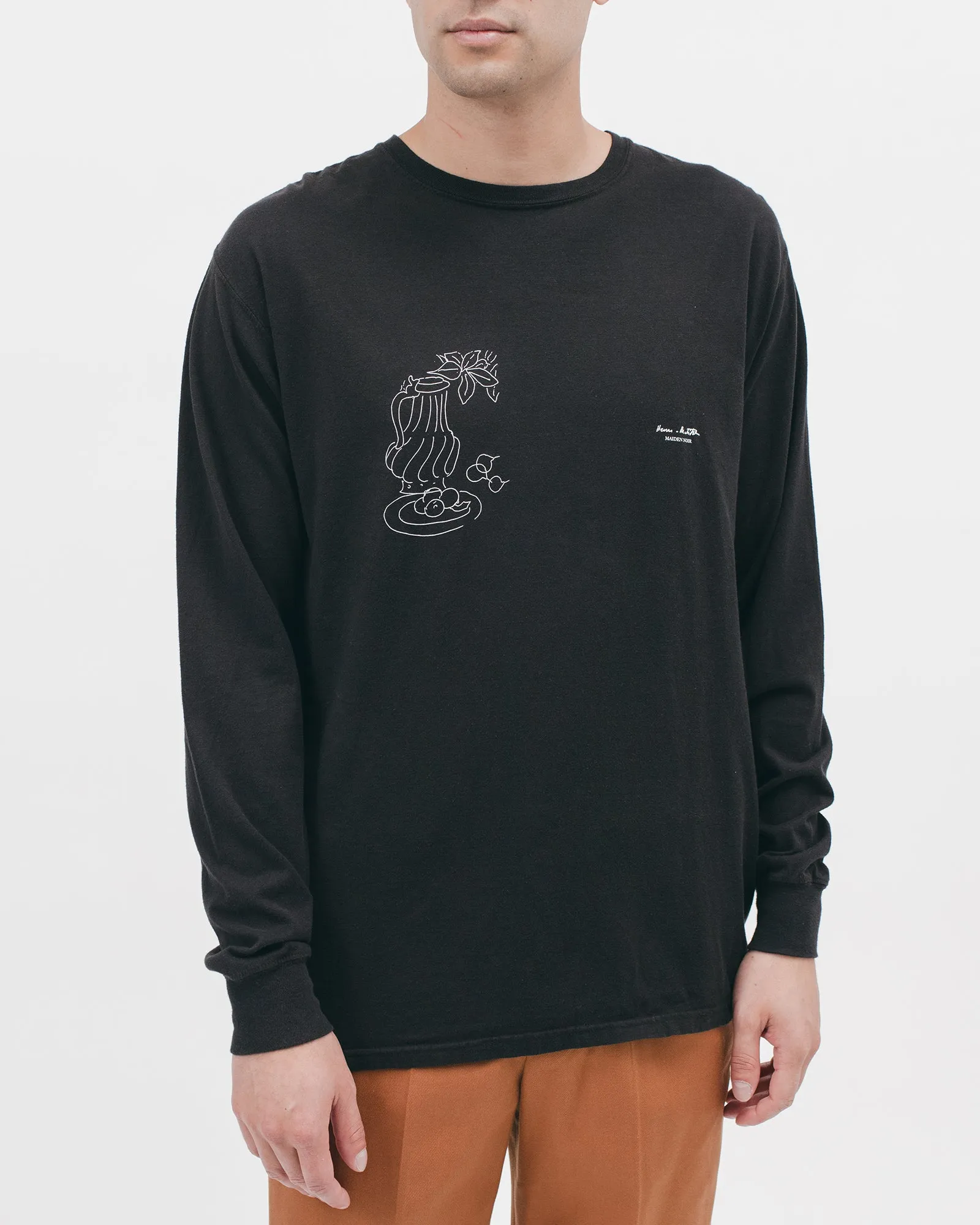 Window Into Tangier L/S Tee - Black