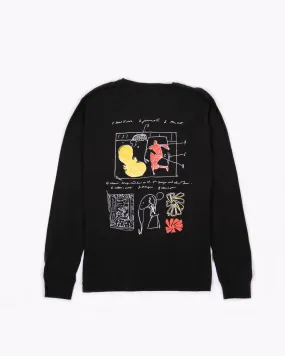 Window Into Tangier L/S Tee - Black