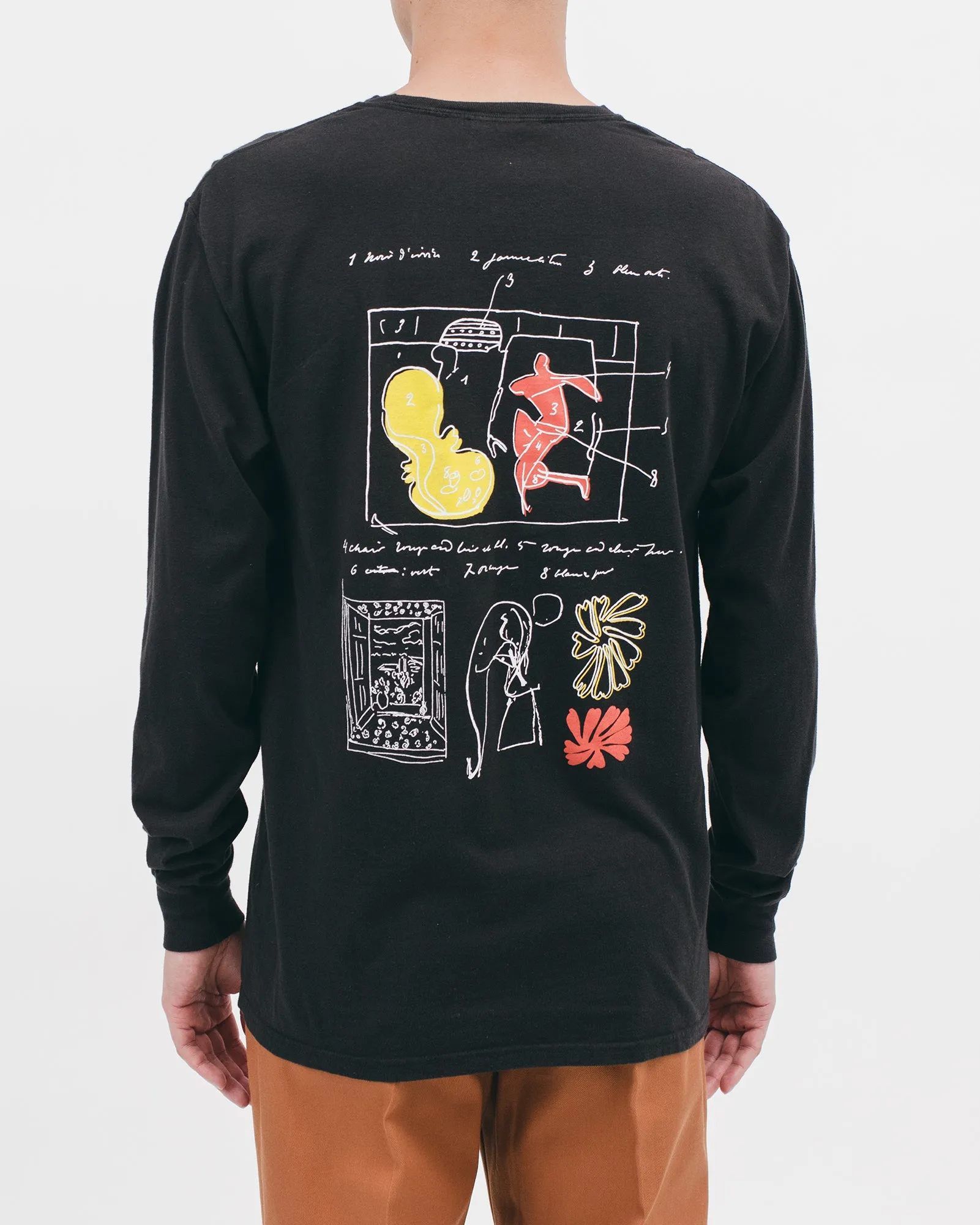 Window Into Tangier L/S Tee - Black