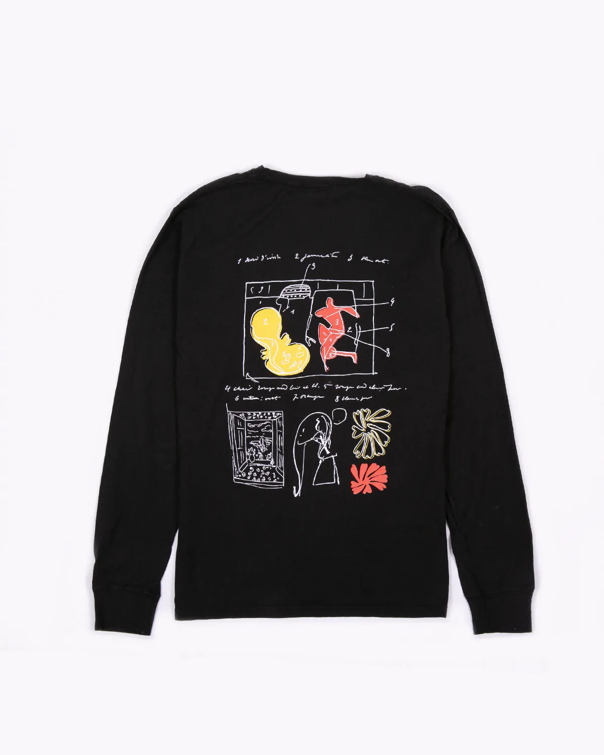 Window Into Tangier L/S Tee - Black