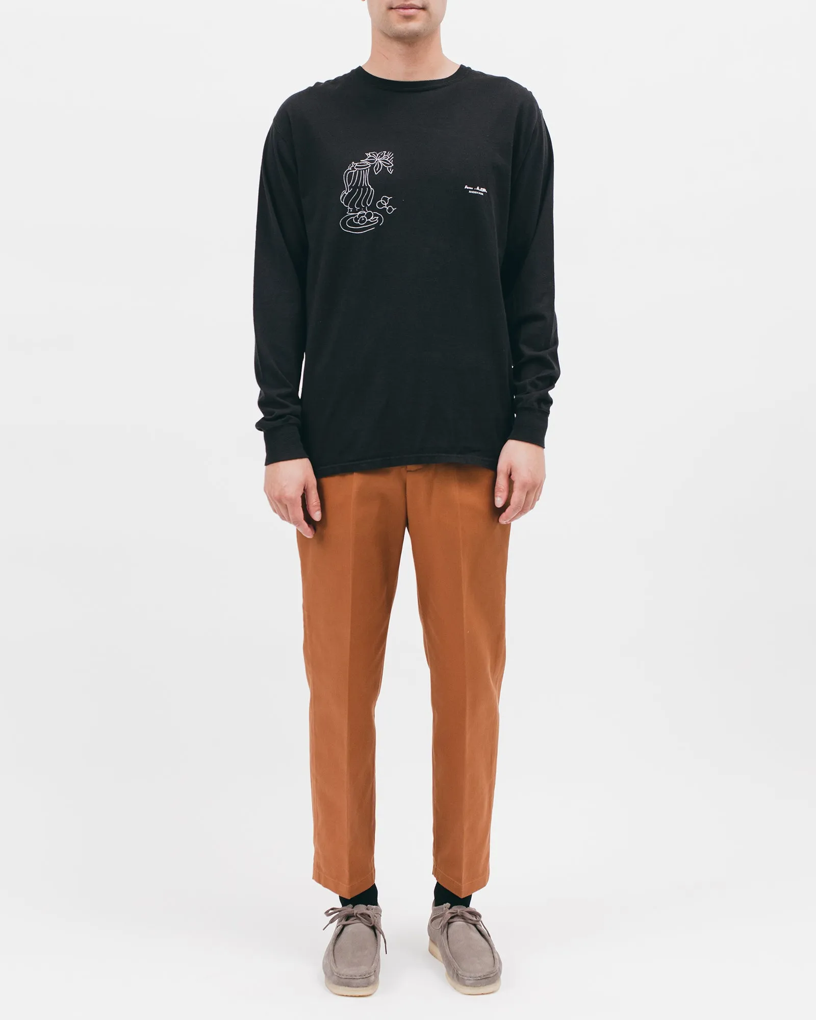 Window Into Tangier L/S Tee - Black