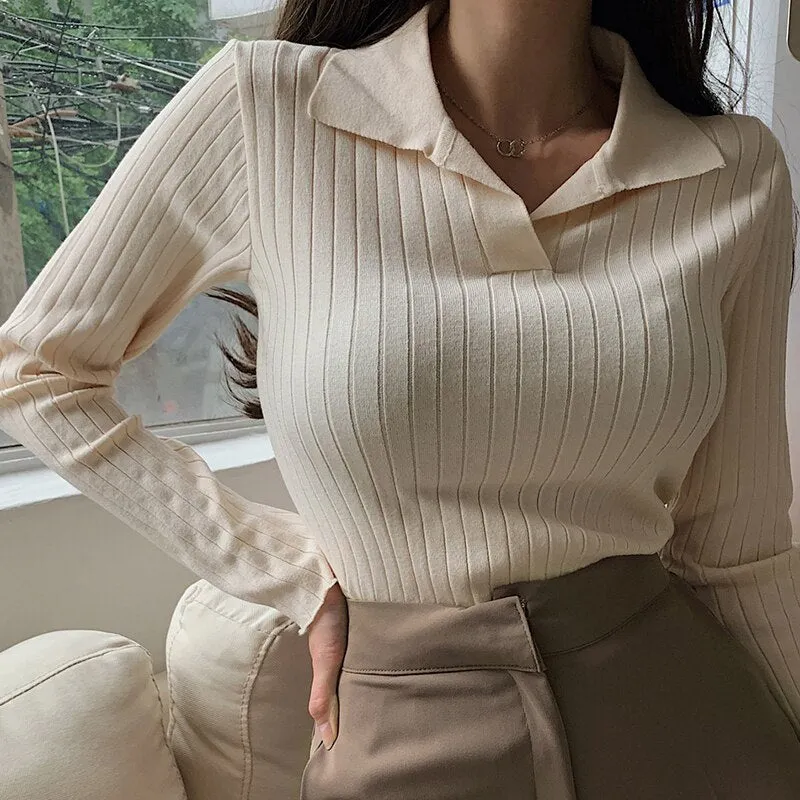 Women Pullover Knitted Sweaters