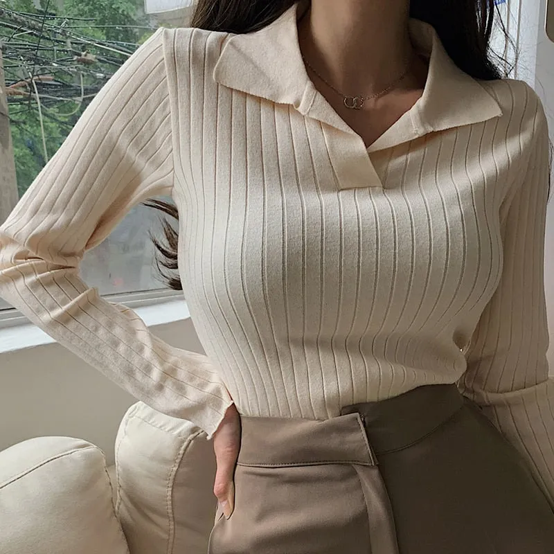 Women Pullover Knitted Sweaters