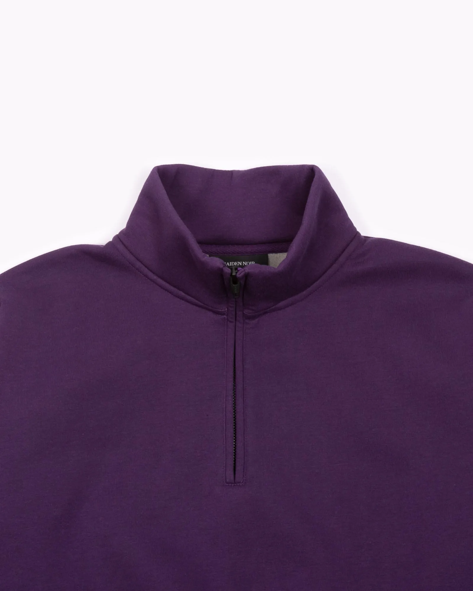Zip Mock Poly Fleece - Lavender